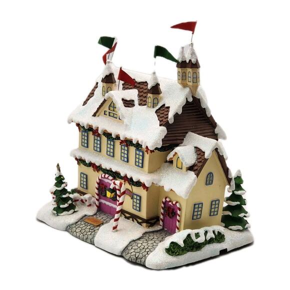 Hawthorne Village Rudolph's Christmas Town Santa and Mrs. Claus' Castle VTG 2003 - Picture 10 of 16